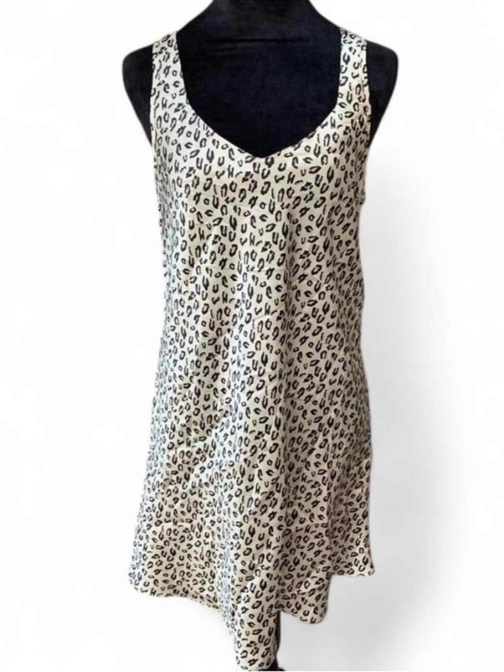 Mobwife Indie Sleaze Kim Rogers Leopard Print Slip Dress